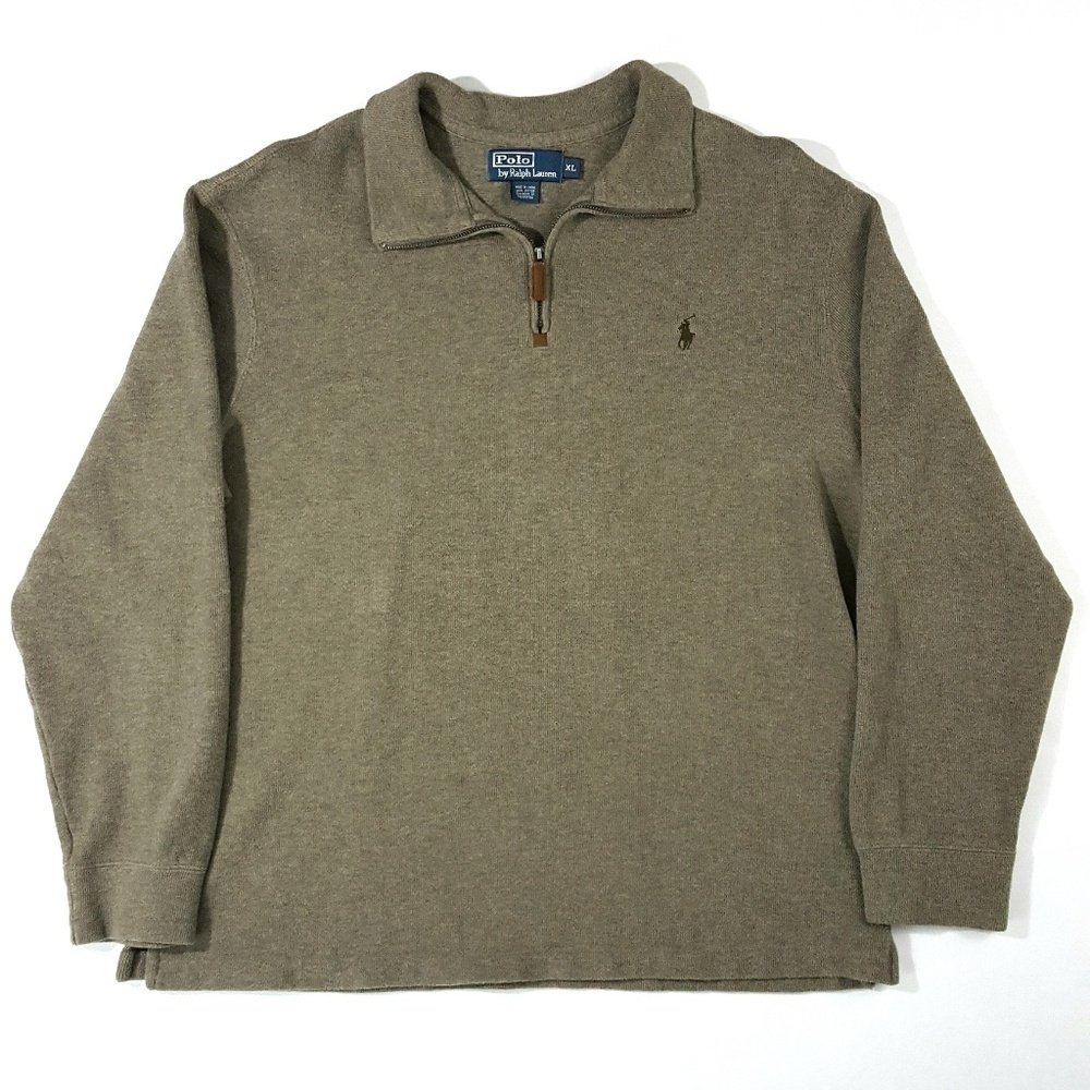 VTG Polo by Ralph Lauren Men's 1/4 Zip Sweater
